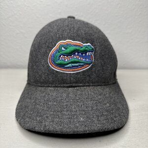 Vintage Mens Florida Gators NCAA Nike 643 Team Gray Wool Fitted Size 7